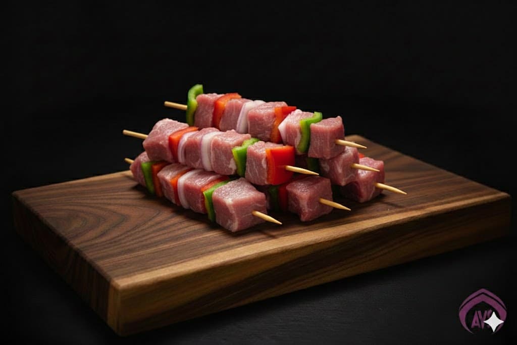 Brochetas de Cordero Halal (x6)
